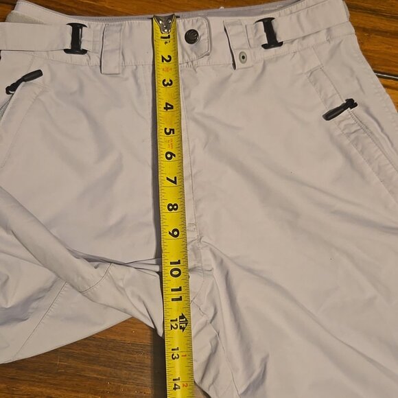 Columbia Convert Snow Pants Women S Gray Waterproof Omnishield Ski Snowboarding - Picture 9 of 16